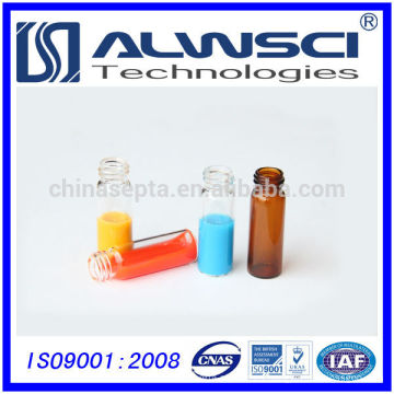 4ml Cuello de tornillo Amber Autosampler Silanized 1st hydrol. clase Vials